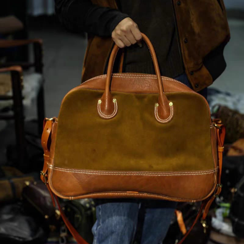 Leather Weekender Bag
