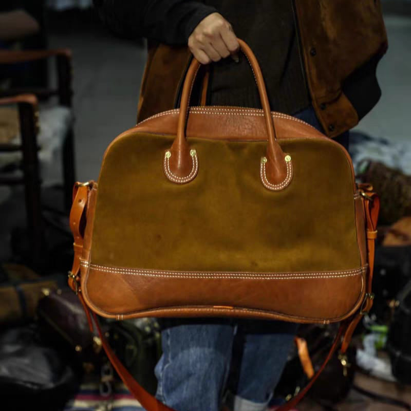 Leather Weekender Bag