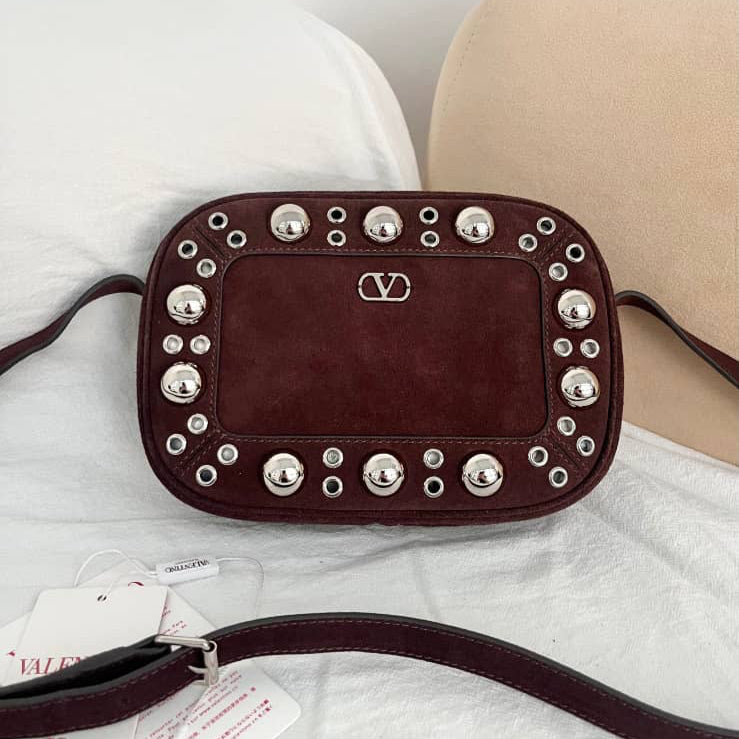V Alltime Mini Leather Camera Bag